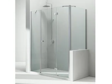 SINTESI SM+SP - Tempered glass shower cabin by VISMARAVETRO