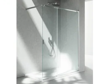 SK-IN CK - Contemporary style corner custom crystal Walk in shower by VISMARAVETRO