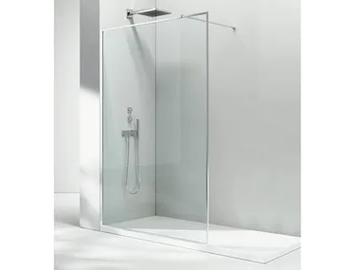SK-IN PKF - Corner custom crystal Walk in shower by VISMARAVETRO