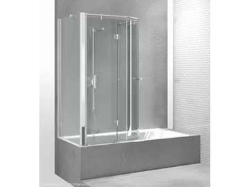 SR+SE - Tempered glass bathtub wall panel by VISMARAVETRO