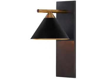 CLEO - Sconce in Bronze and Antique-Burnished Brass by Visual Comfort Europe