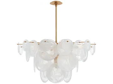LOIRE LARGE - Glass chandelier by Visual Comfort Europe