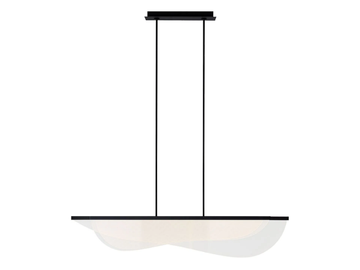NYRA 60" LINEAR - Metal pendant lamp by Visual Comfort Europe