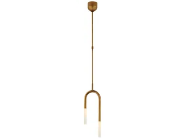 ROUSSEAU SMALL ASYMMETRIC - Metal pendant lamp by Visual Comfort Europe