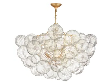 TALIA - Glass chandelier by Visual Comfort Europe