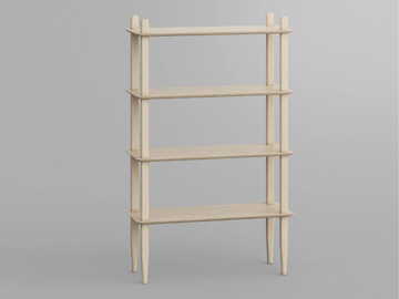 AETAS - Solid wood shelving unit by Vitamin Design
