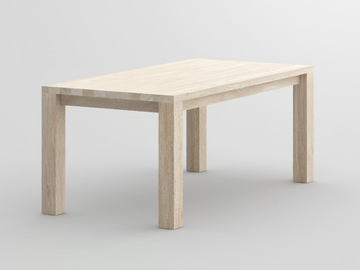 CUBUS - Rectangular solid wood table by Vitamin Design