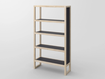 SENA - Open double-sided bookcase by Vitamin Design