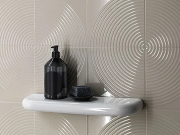 LIQUID - Wall-mounted ceramic soap dish by VitrA Bathrooms
