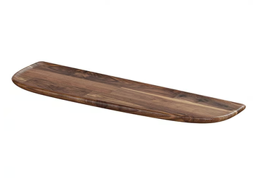 PLURAL - Walnut bathroom wall shelf by VitrA Bathrooms