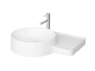 VOYAGE - Countertop round ceramic washbasin by VitrA Bathrooms