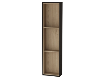 VOYAGE - Open suspended wooden bathroom wall cabinet by VitrA Bathrooms