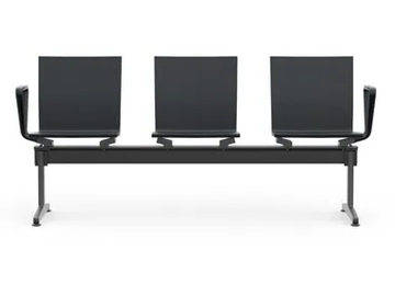 .04 STRETCHER - Polyurethane beam seating by Vitra