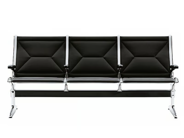 TANDEM SEATING - Beam seating with armrests by Vitra