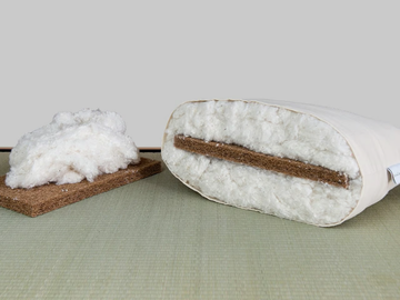 Futon with coconut - Futon single cotton mattress by Vivere Zen