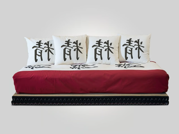 KANTO DOUBLE LUX - Fabric sofa bed by Vivere Zen