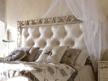 ANGELICA - Tufted upholstered headboard by VOLPI