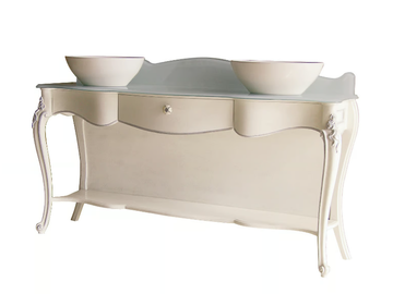 CAPRI - Floor-standing vanity unit by VOLPI
