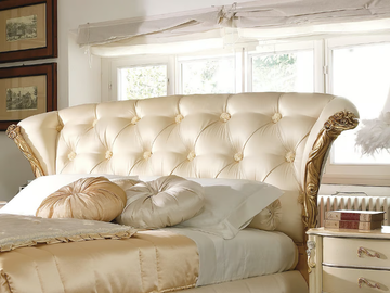 CAPRI - Tufted upholstered headboard by VOLPI