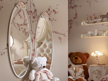 CARMEN - Oval wall-mounted mirror for children by VOLPI