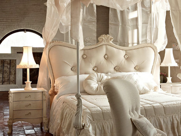 DOGE - Tufted upholstered headboard by VOLPI