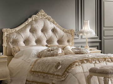 FLORENTIA - Tufted upholstered headboard by VOLPI