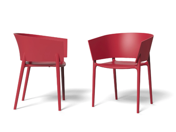AFRICA - Garden chair with armrests by VONDOM
