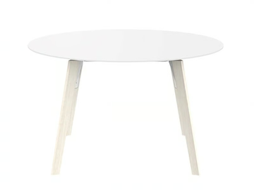 FAZ WOOD - Round HPL garden table by VONDOM