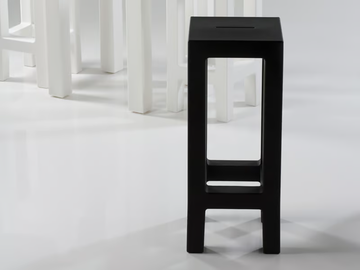 JUT - Resin stool by VONDOM