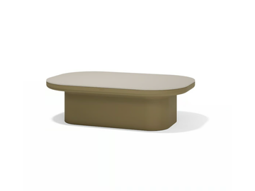 LUNA - Rectangular garden side table by VONDOM