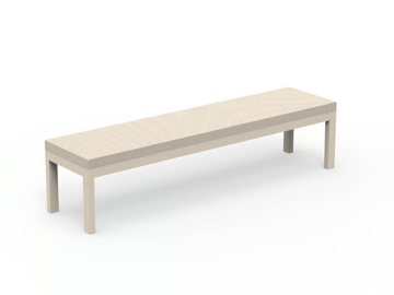 POSIDONIA - Fabric garden bench by VONDOM