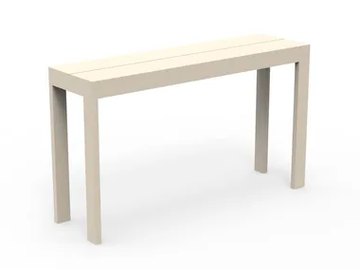 POSIDONIA - Rectangular aluminium high table by VONDOM