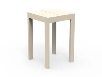 POSIDONIA - Square aluminium high table by VONDOM