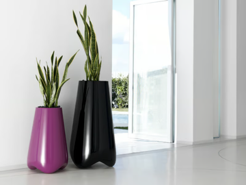 VLEK - Garden vase with Light by VONDOM