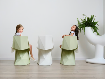 VOXEL MINI - Stackable polypropylene kids chair by VONDOM