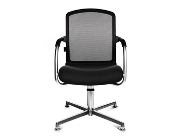 ALUMEDIC 50 3D - Swivel with 4-spoke base chair by Wagner
