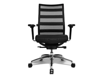 ERGOMEDIC 100-1 - Swivel office chair with 5-Spoke base by Wagner