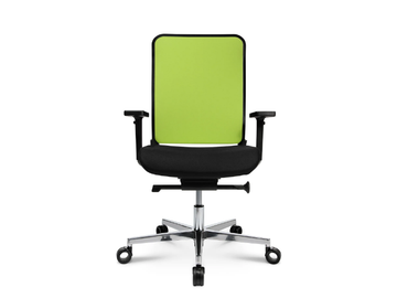 W-1 C LOW - Swivel office chair with 5-Spoke base by Wagner