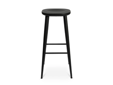 W-2010 - Aluminium stool with footrest by Wagner