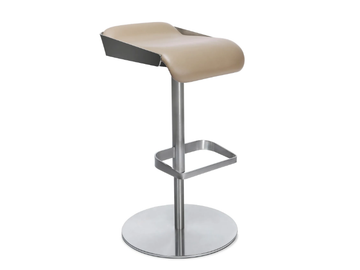 W-BARSTOOL - Barstool with footrest by Wagner