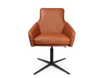 W-CUBE 1 CFL - Swivel with 4-spoke base easy chair by Wagner