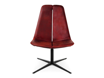 W-LOUNGE CHAIR 2 - Swivel with 4-spoke base easy chair by Wagner