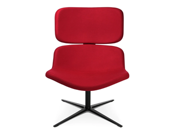 W-LOUNGE CHAIR 3 - Swivel with 4-spoke base easy chair by Wagner
