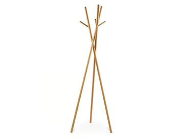 W-STICK - Design wardrobe in solid oak, naturally oiled by Wagner