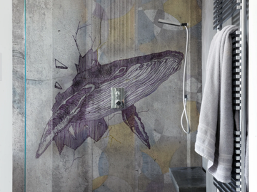 1851 - Bathroom wallpaper by Wall&decò