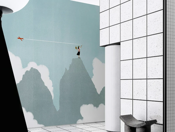 DOLOMITU - Vinyl wallpaper by Wall&decò