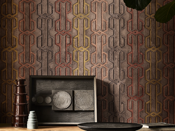EIGHTS - Motif wallpaper by Wall&decò