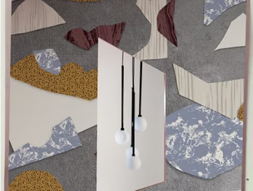 FALL TO PIECES - Ecological fire retardant wallpaper by Wall&decò