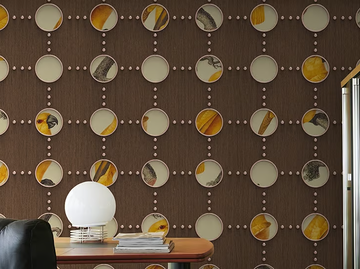 FLOW - Relief nonwoven wallpaper by Wall&decò