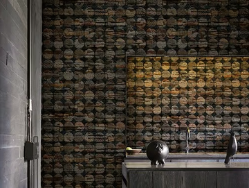 HUTTE - Waterproof washable wallpaper by Wall&decò